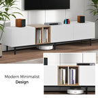 Modern TV Stand Media Console with Large Storage