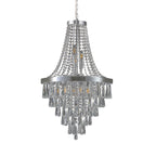 Modern Tiered Crystal Chandelier