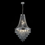 Modern Tiered Crystal Chandelier