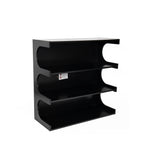 Multifunctional 4-Tier Bookcase Shelf and Coffee Table