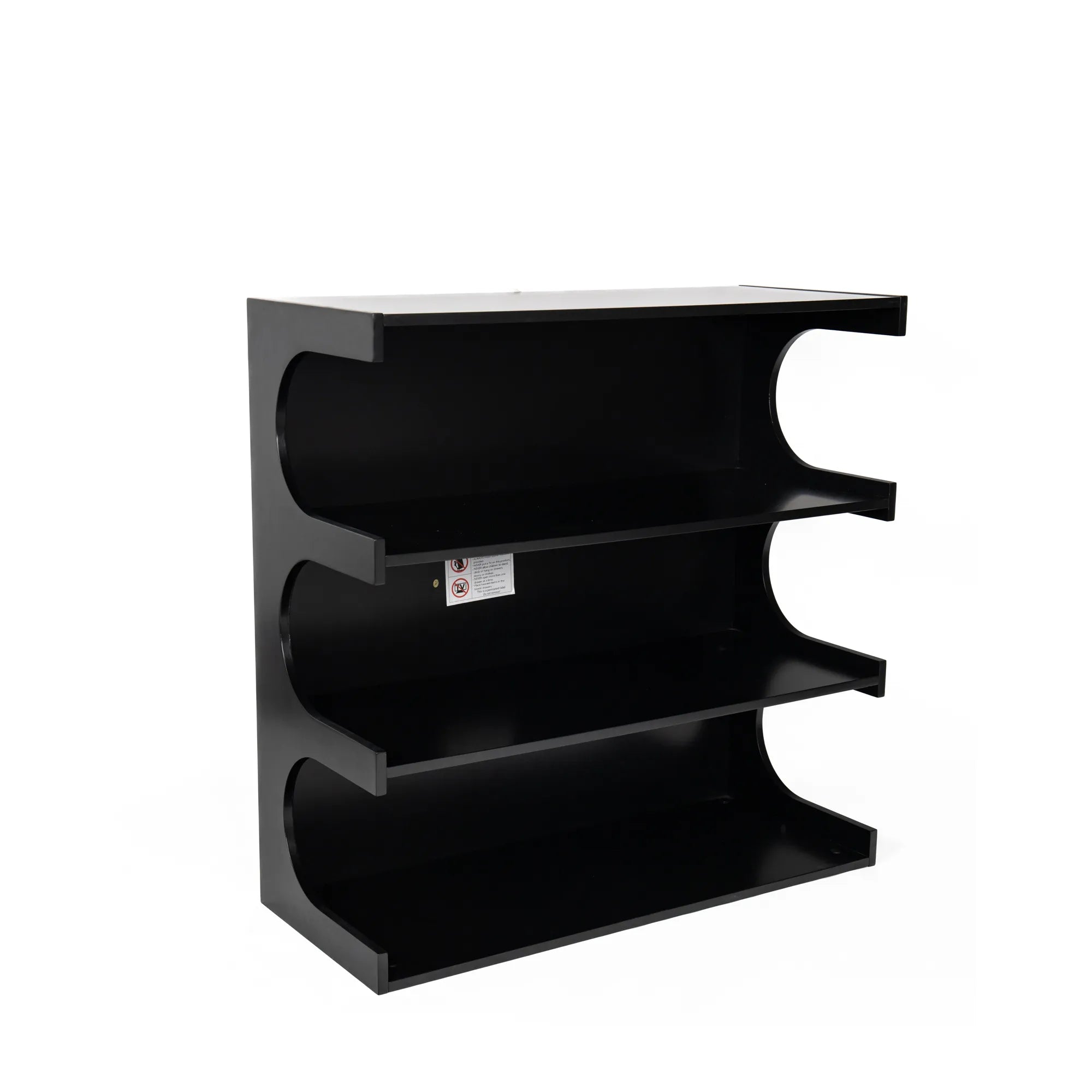 Multifunctional 4-Tier Bookcase Shelf and Coffee Table