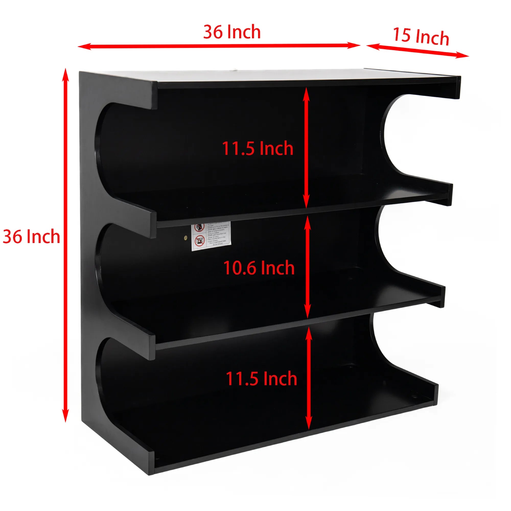 Multifunctional 4-Tier Bookcase Shelf and Coffee Table