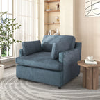 Oversized Accent Chair with Armrest Cushions