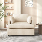 Oversized Accent Chair with Armrest Cushions