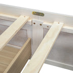 Platform Bed with 6 Storage Drawers