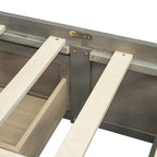 Platform Bed with 6 Storage Drawers