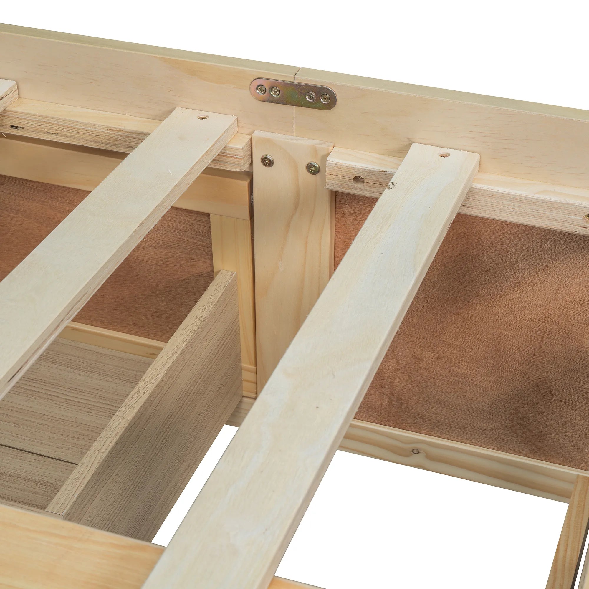 Platform Bed with 6 Storage Drawers
