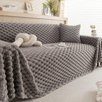 Plush Cozy Chic Sofa Cover, Pet-Friendly