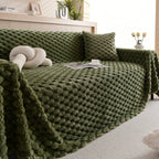 Plush Cozy Chic Sofa Cover, Pet-Friendly