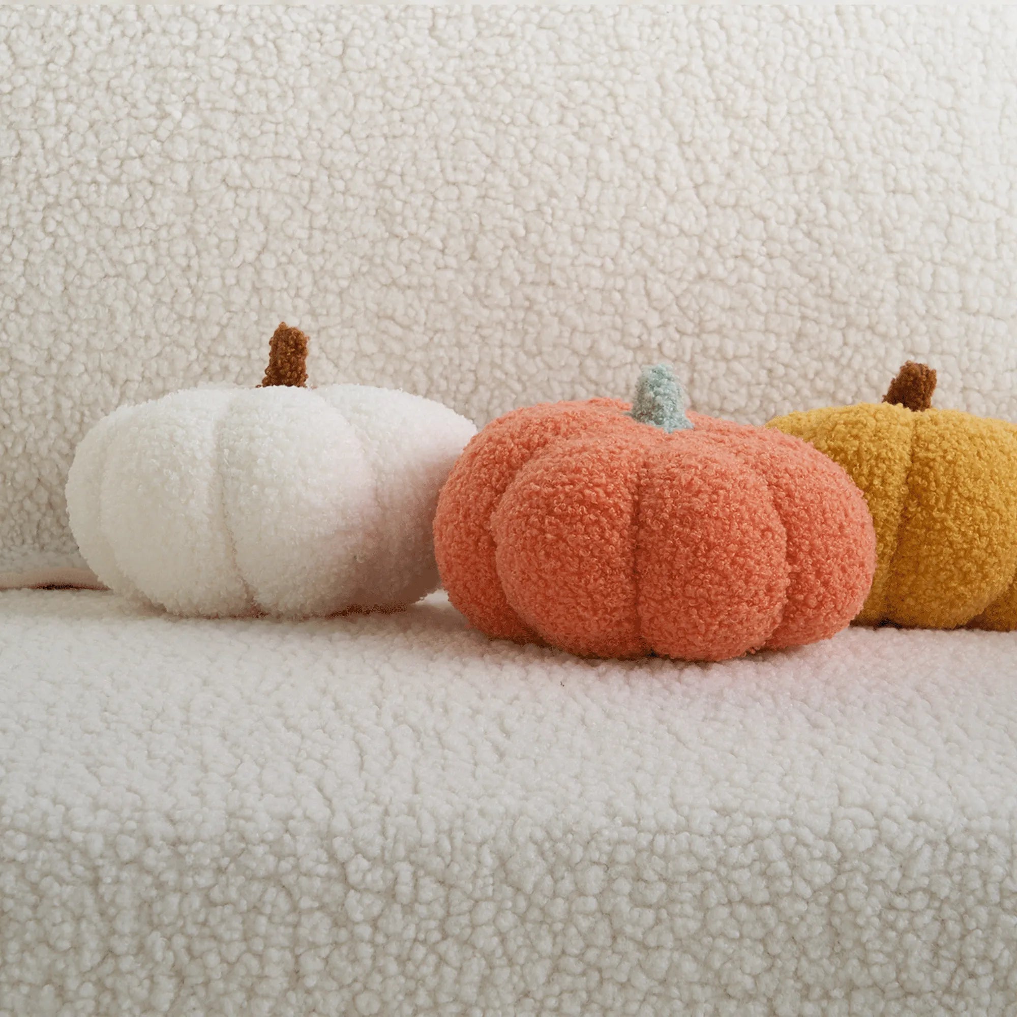 Plush Pumpkin Shaped Pillow