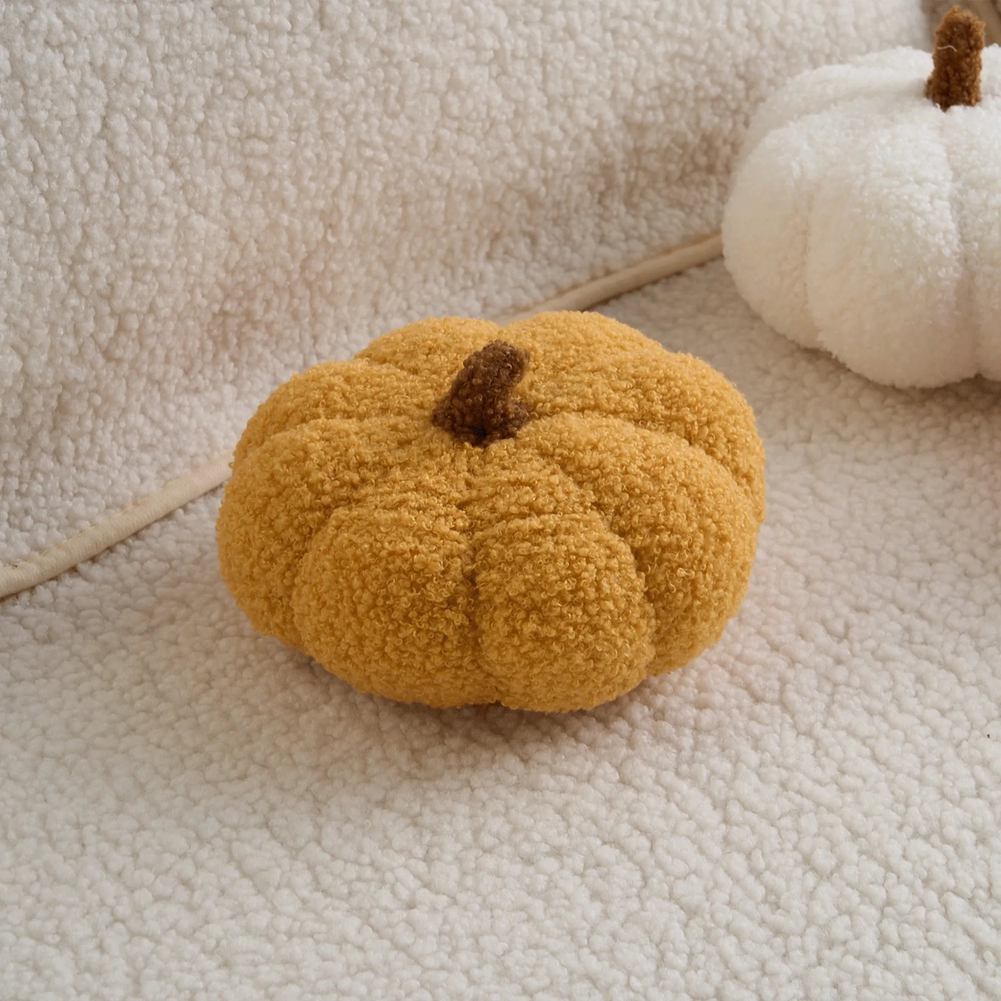 Plush Pumpkin Shaped Pillow
