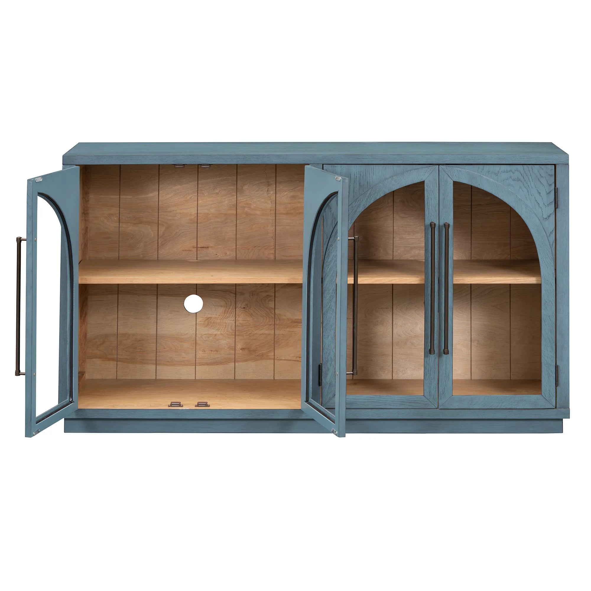 Retro Storage Sideboard with Adjustable Shelves