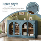 Retro Storage Sideboard with Adjustable Shelves