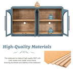 Retro Storage Sideboard with Adjustable Shelves