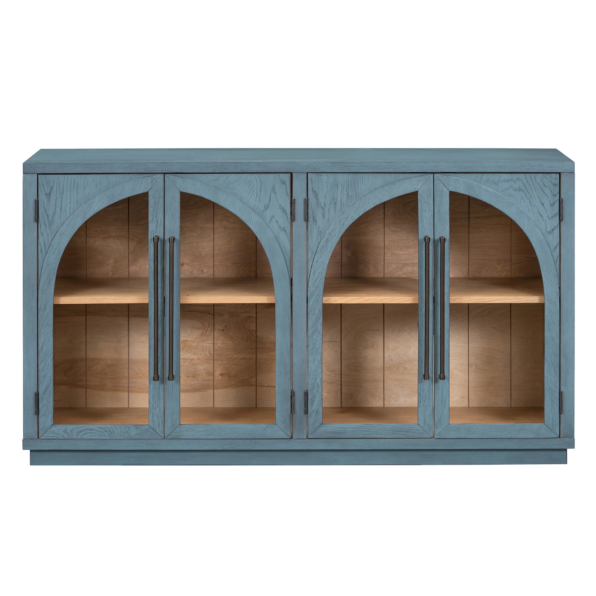 Retro Storage Sideboard with Adjustable Shelves