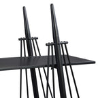 Sailboat-Inspired 4-Tier Shelf with Drawer