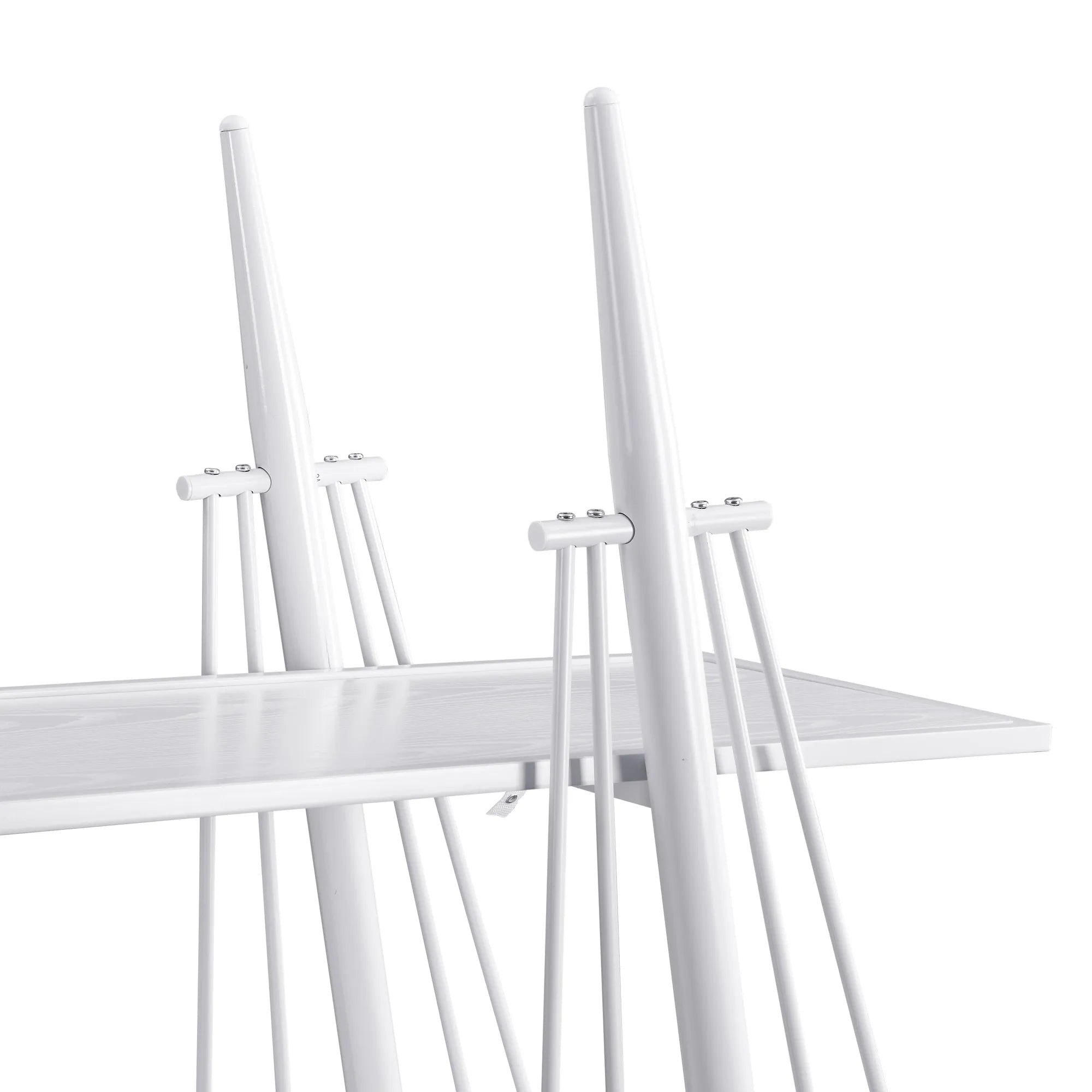 Sailboat-Inspired 4-Tier Shelf with Drawer