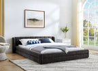 Serena – Queen Upholstered Platform Bed with Headboard