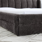 Serena – Queen Upholstered Platform Bed with Headboard