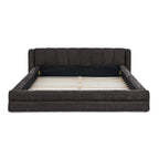 Serena – Queen Upholstered Platform Bed with Headboard