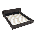 Serena – Queen Upholstered Platform Bed with Headboard