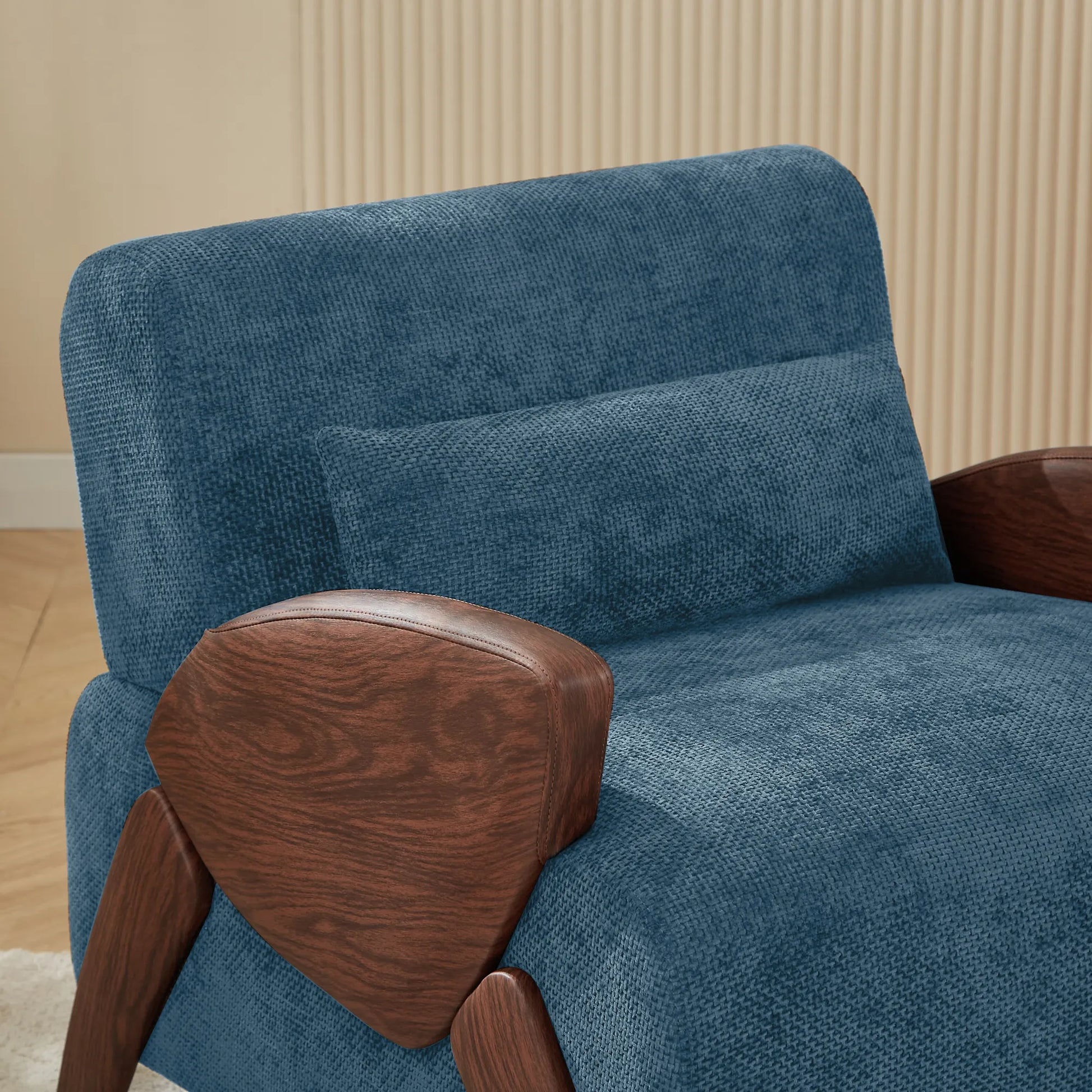 Modern Accent Chair With Comfortable Plush Cushion