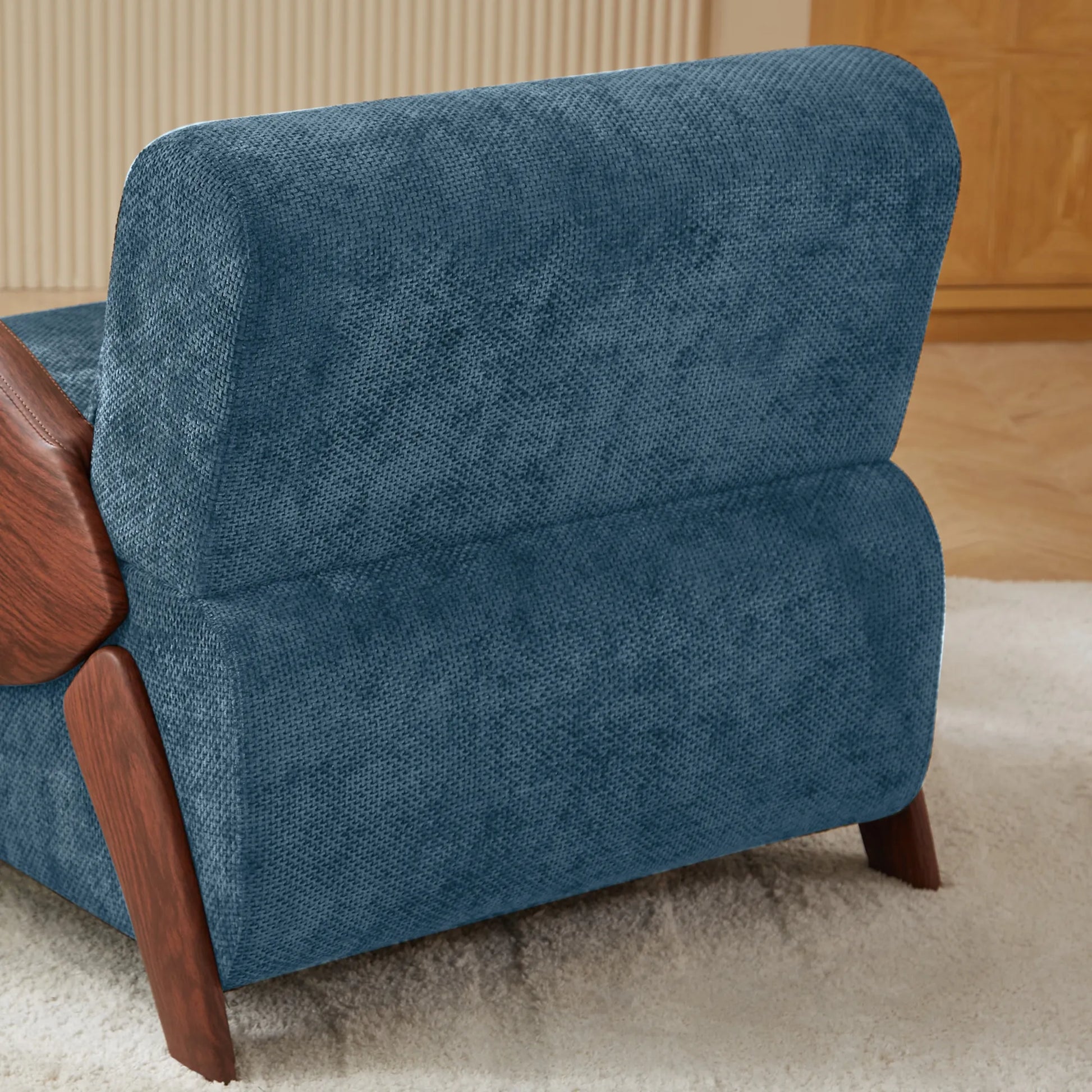 Modern Accent Chair With Comfortable Plush Cushion