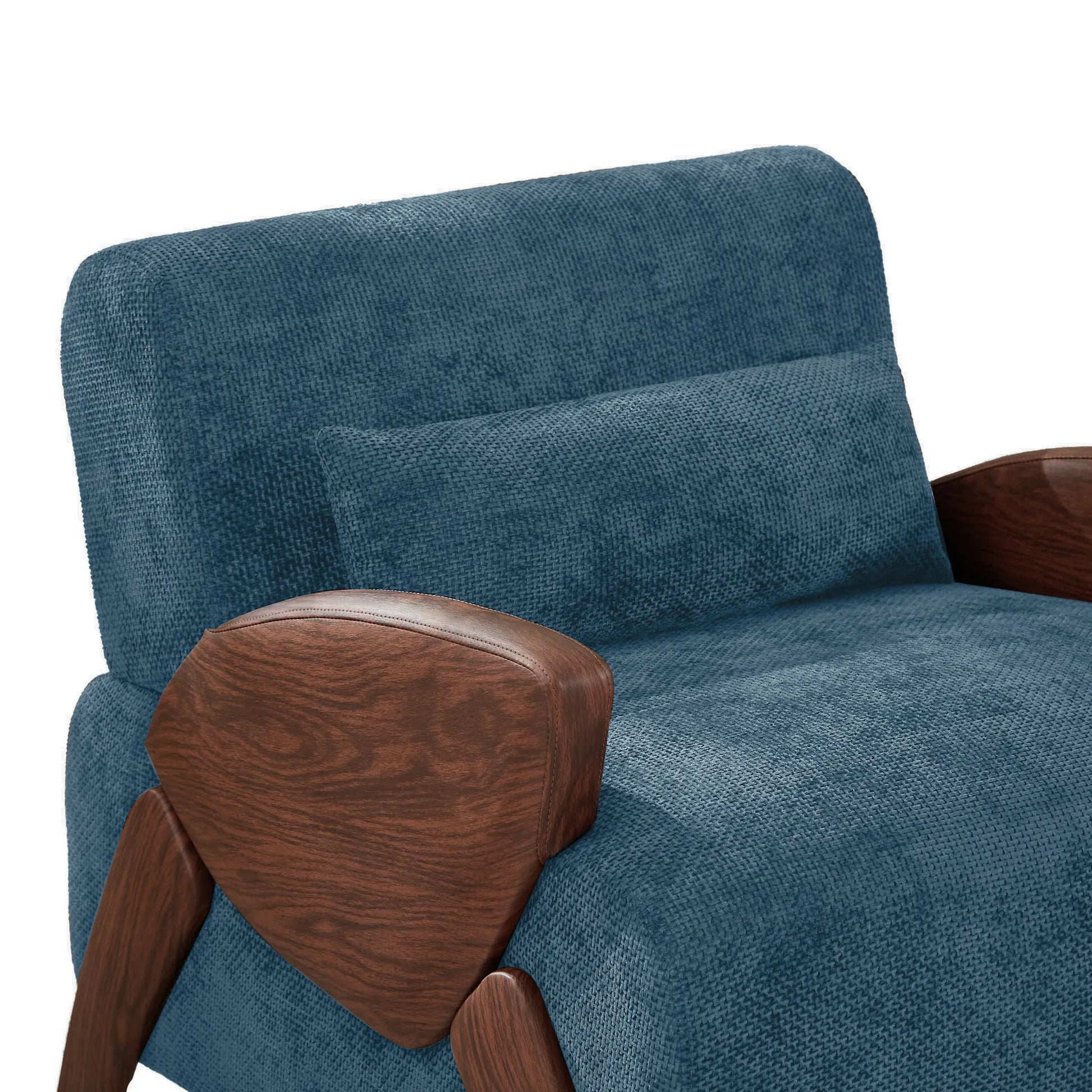 Modern Accent Chair With Comfortable Plush Cushion