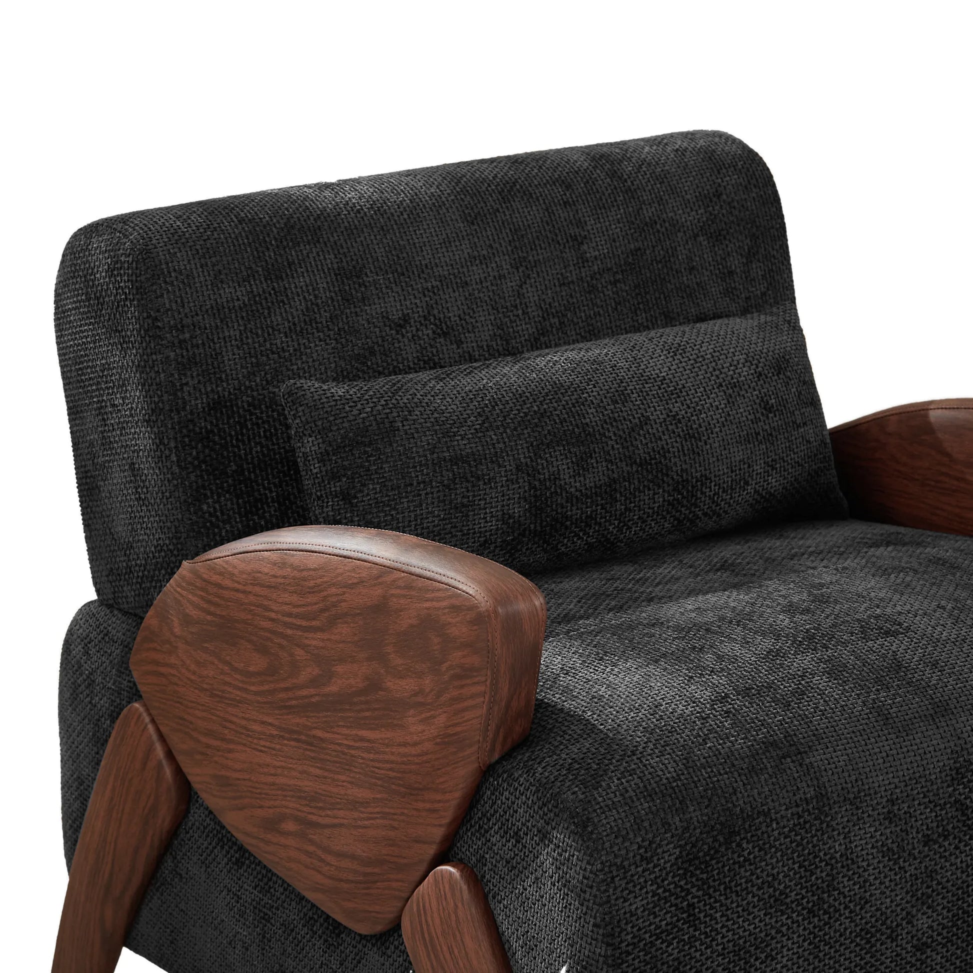 Modern Accent Chair With Comfortable Plush Cushion