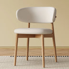 Stylish Mid-Century Modern Wooden Dining Chair Set