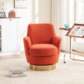 Teddy Swivel Barrel Accent Chair