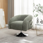 Teddy Fluffy Swivel Accent Chair for Living Room
