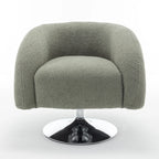 Teddy Fluffy Swivel Accent Chair for Living Room
