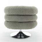Teddy Fluffy Swivel Accent Chair for Living Room