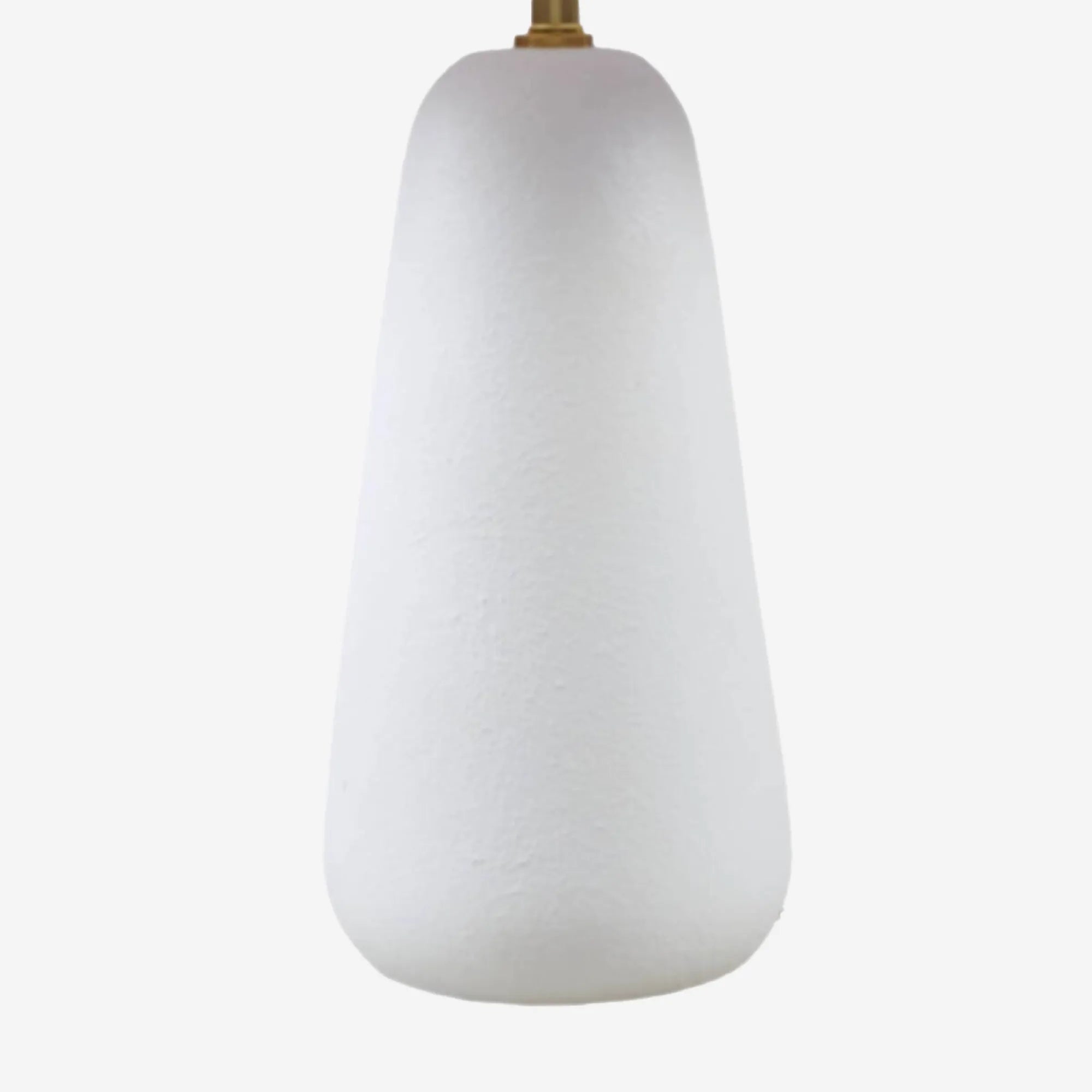 Textured Ceramic Table Lamp with Fluted Fabric Shade