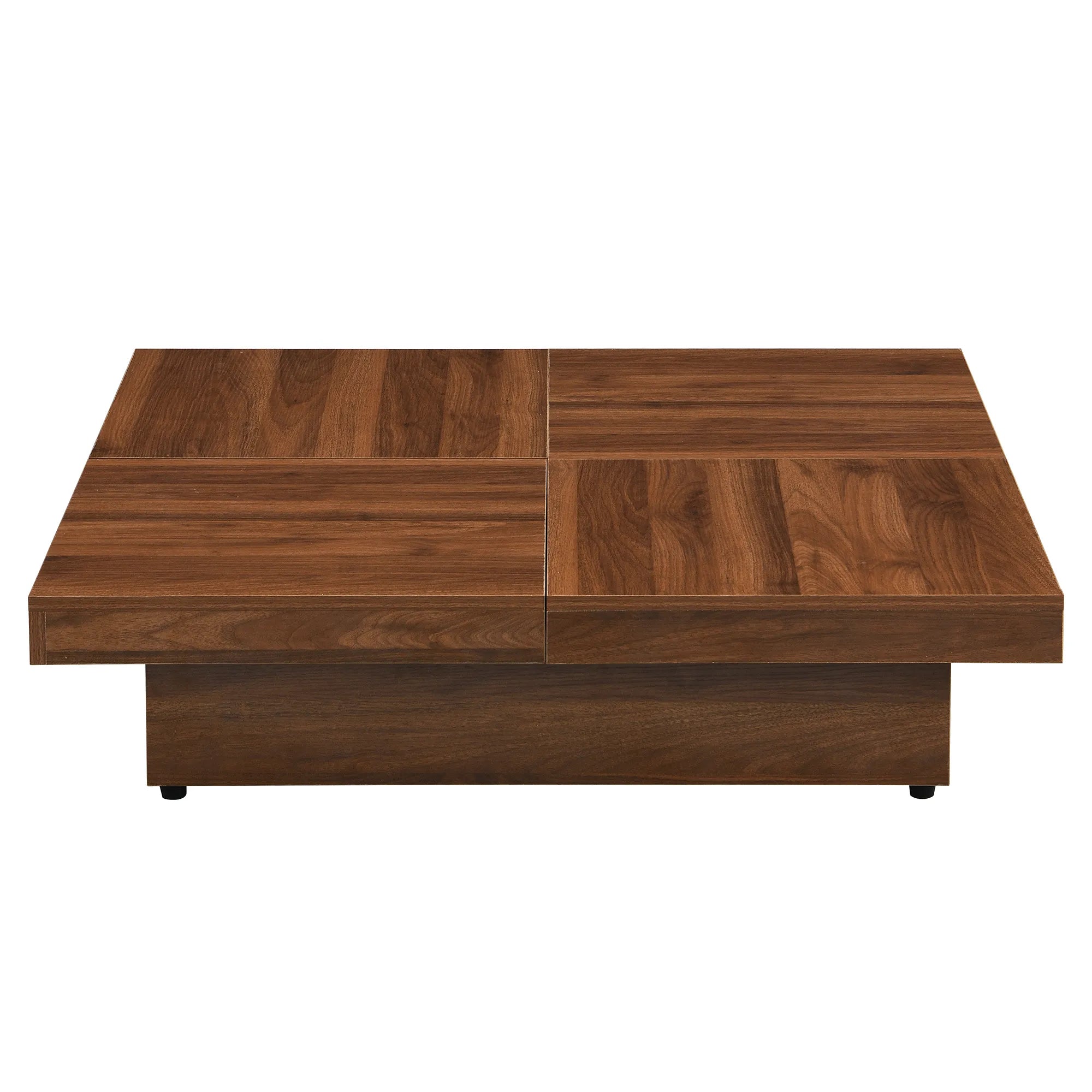 Transferable Modern Coffee Table with Sliding Top Storage