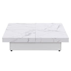 Transferable Modern Coffee Table with Sliding Top Storage