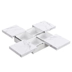 Transferable Modern Coffee Table with Sliding Top Storage