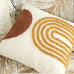 Tufted Arch Throw Pillow Cover