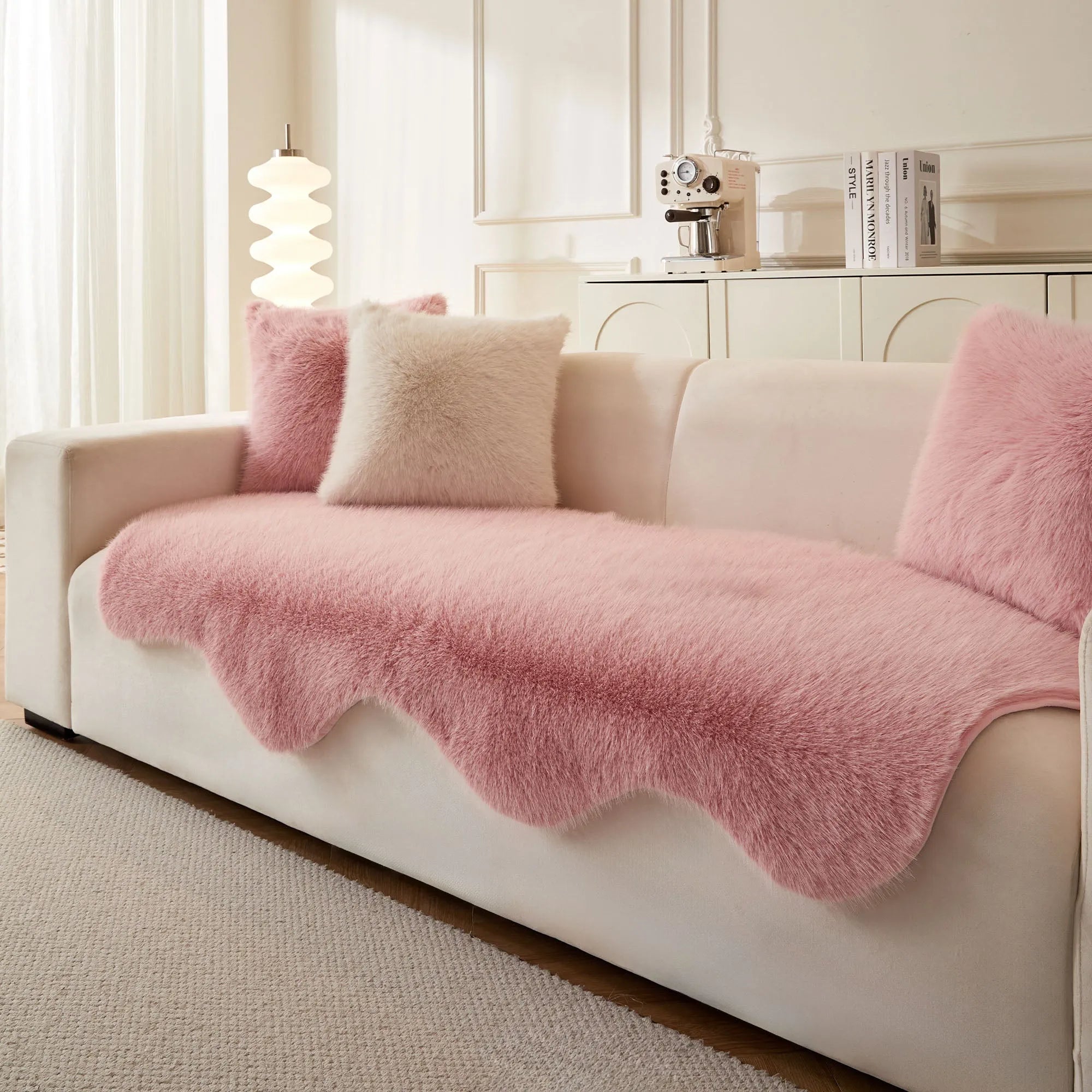 Ultra-Soft Fluffy Sofa Cover