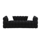 Upholstered Comfy Modern Marshmallow Boucle Sofa
