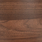 Modern Round Side Table with Double Storage