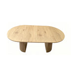 FanciConcept - Extendable Dining Table with Slatted Legs - 14