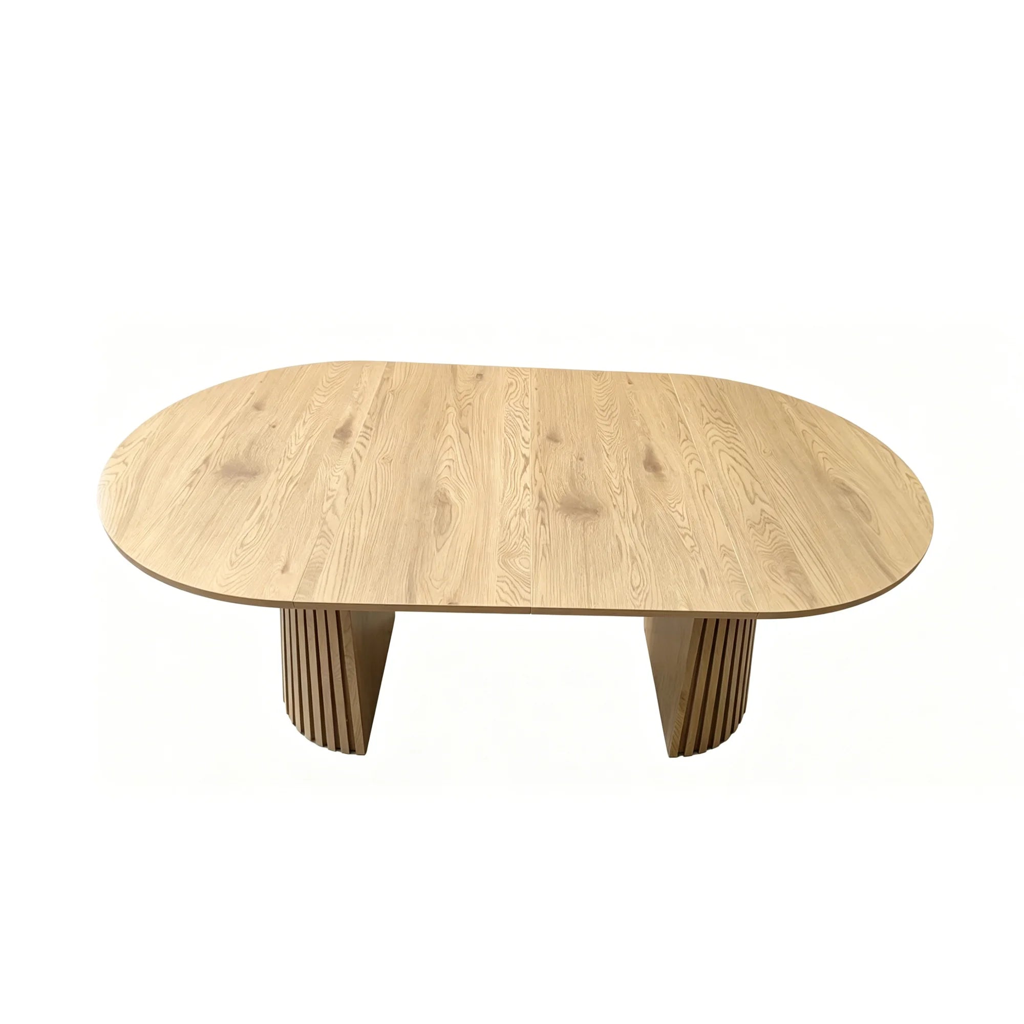 FanciConcept - Extendable Dining Table with Slatted Legs - 14